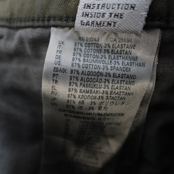 Diesel Jeans 32 x 32 Green D-Bazer Tapered - Picture 10 of 16